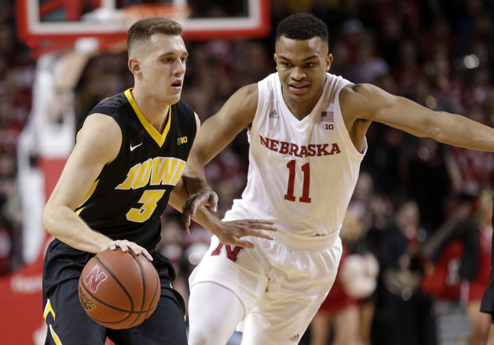 Iowa Nebraska Basketball